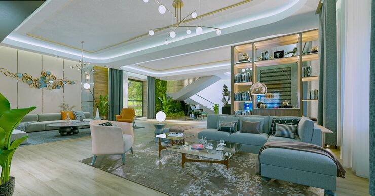 Luxury Villa Interior